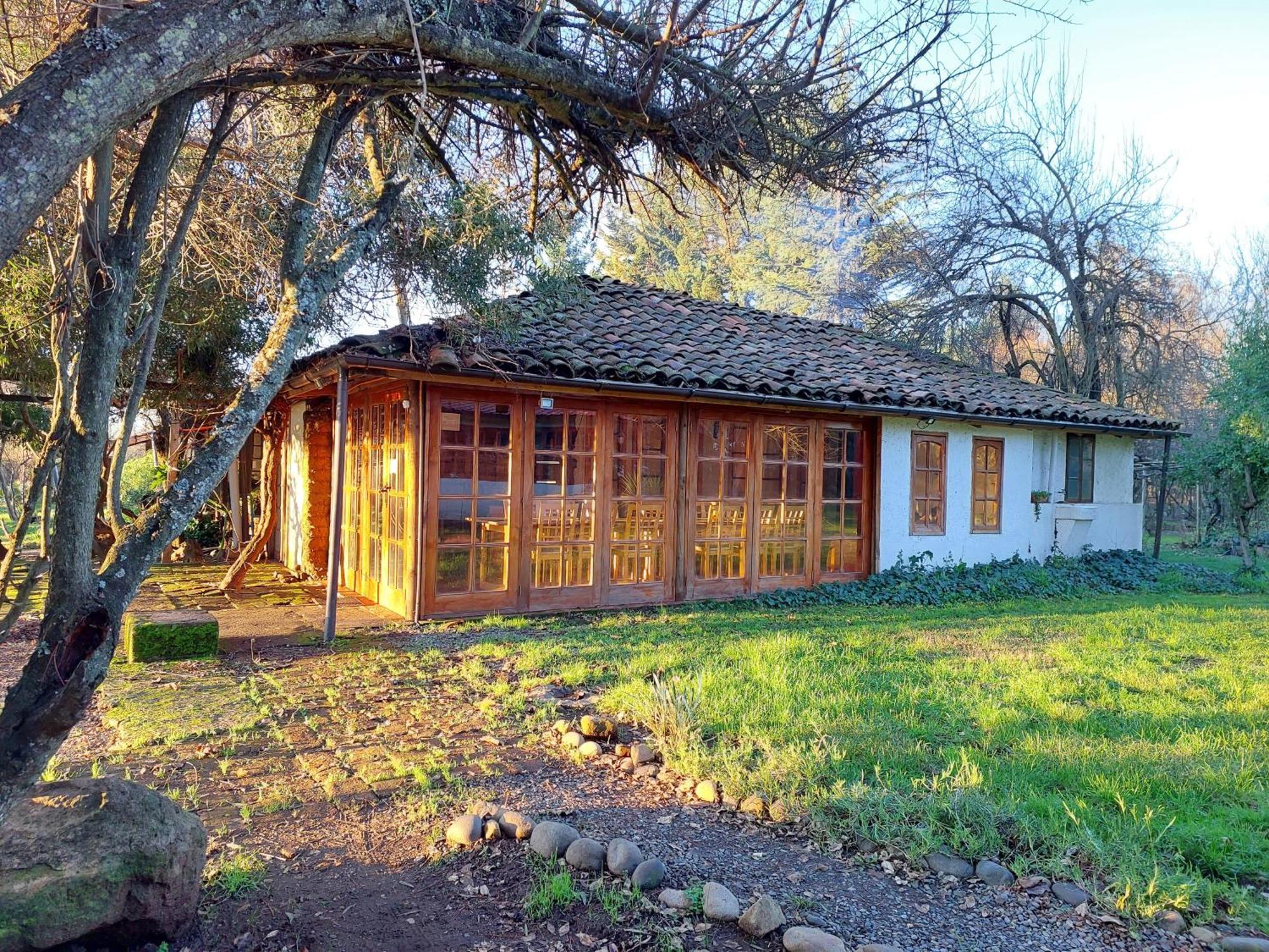 La Casa De Adobe Natural Y Mas Bulnes Buitenkant foto